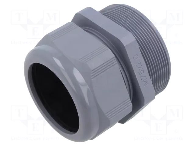 Cable gland; without nut; M75; 2; IP68; polyamide; grey; Entrelec TE Connectivity 1SNG601149R0000