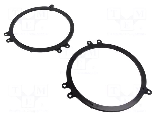 Speaker frame; 165mm; Audi; Audi A3 1994->2003; 2pcs. 4CARMEDIA RAM-20.404.3/K