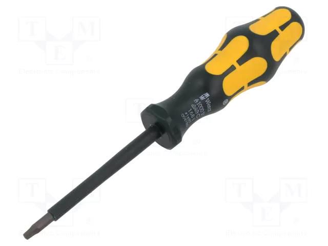 Screwdriver; insulated; square; #1; Blade length: 80mm; 1kVAC WERA WERA.05004780001