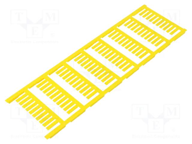 Label; polyamide 66; yellow; -40÷100°C; slide; TM-I MC; UL94V-2 WEIDMÜLLER WM-1609981687