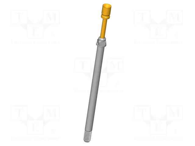 Test needle; Operational spring compression: 4mm; 20A; Ø: 2mm INGUN HSS-118-0104