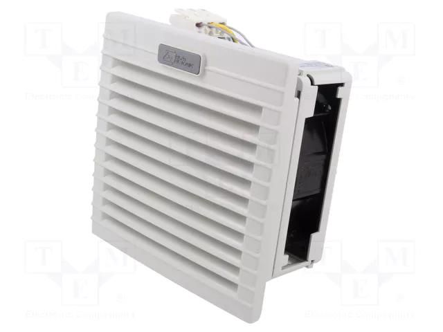 Fan: AC; axial; 230VAC; 64m3/h; 49dBA; ball; IP54; 150x150x86mm Alfa Electric ALFAATV2200