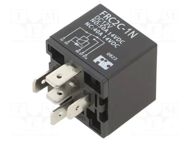 Relay: electromagnetic; SPDT; Ucoil: 12VDC; 50A; automotive; FRC2 FORWARD INDUSTRIAL CO. FRC2C-1N-DC12V