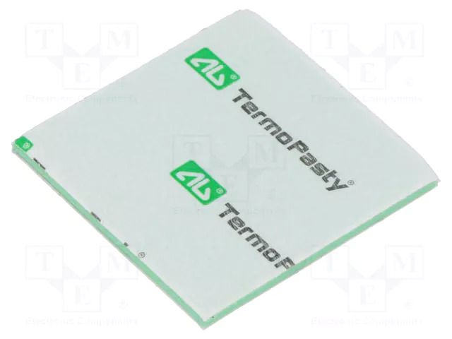 Tape: heat transfer; W: 30mm; L: 30mm; Thk: 1mm; 1.5W/mK AG TERMOPASTY THERMOPAD-15X1X30