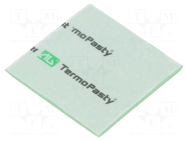 Tape: heat transfer; W: 30mm; L: 30mm; Thk: 1mm; 6W/mK AG TERMOPASTY THERMOPAD-6X1X30