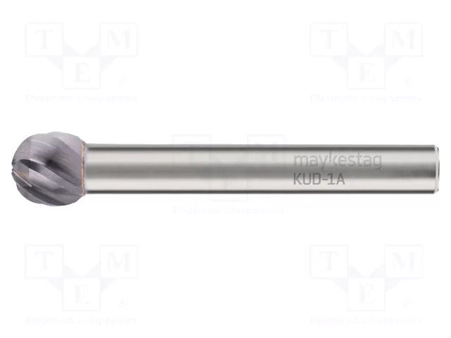 Rotary burr; Ø: 10mm; L: 54mm; aluminium; Working part len: 9mm ALPEN-MAYKESTAG ALP.787806110100