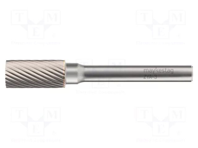 Rotary burr; Ø: 6mm; L: 43mm; metal; Working part len: 13mm; rod 3mm ALPEN-MAYKESTAG ALP.777303106100