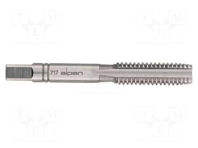 Tap; high speed steel cobalt HSS-Co; M8; 1.25; 3pcs; HSS COBALT ALPEN-MAYKESTAG ALP.71700800100