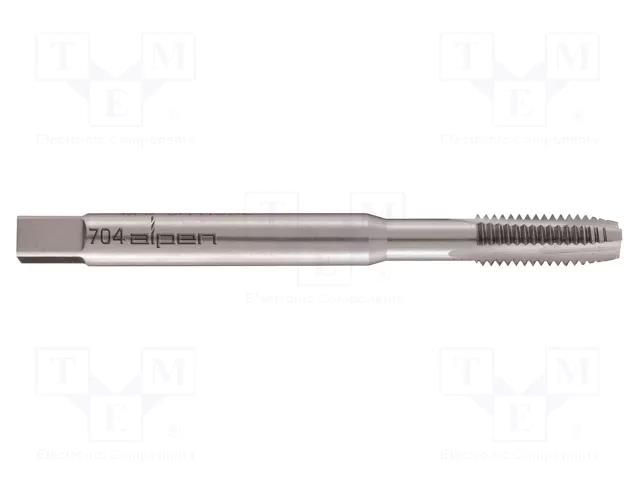 Tap; high speed steel cobalt HSS-Co; M3; 0.5 ALPEN-MAYKESTAG ALP.70400300100