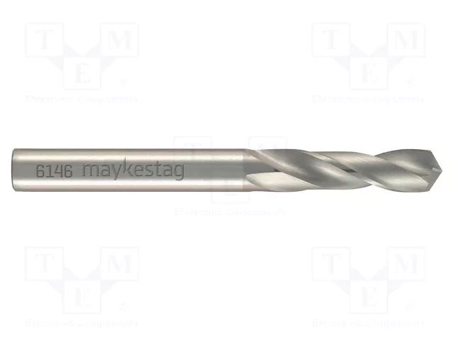 Drill bit; for metal; Ø: 8.1mm; L: 79mm; cemented carbide; case ALPEN-MAYKESTAG ALP.614600810100