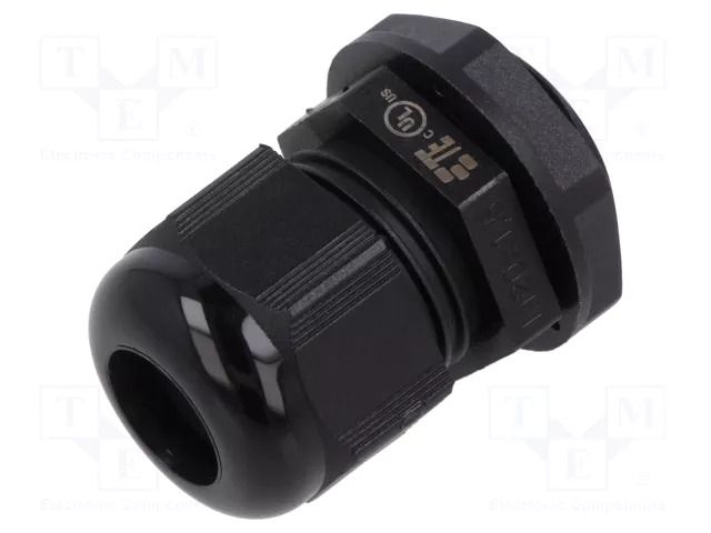 Cable gland; M20; 1.5; IP68; polyamide; black; Entrelec TE Connectivity 1SNG626054R0000