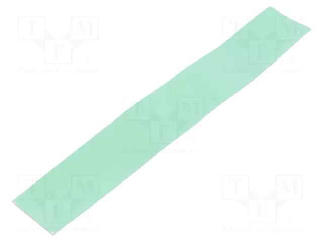 Tape: heat transfer; W: 20mm; L: 130mm; Thk: 0.5mm; 1.5W/mK; glueless AG TERMOPASTY THERMOPAD15-05X20