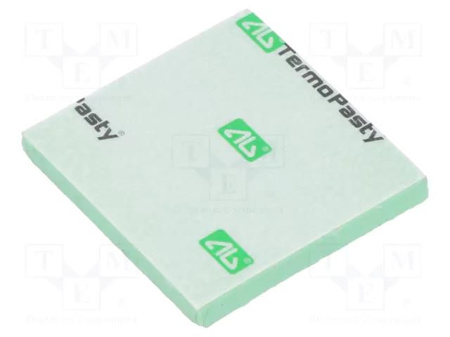 Tape: heat transfer; W: 30mm; L: 30mm; Thk: 3mm; 1.5W/mK AG TERMOPASTY THERMOPAD-15X3X30