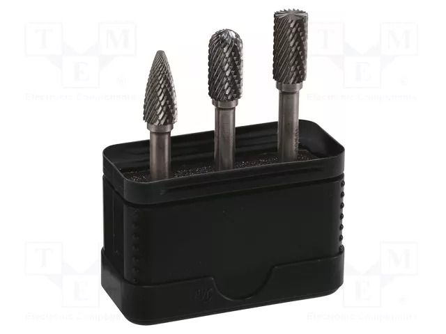 Rotary burr; Drill Bit: for metal; 3pcs. ALPEN-MAYKESTAG ALP.776000003100