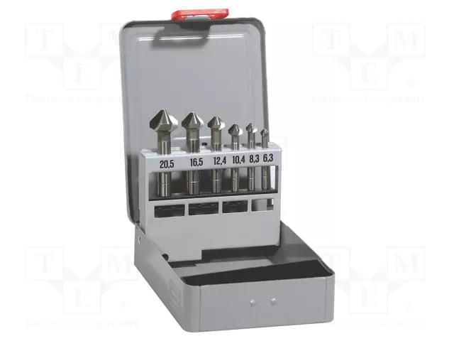 Countersink; high speed steel; 6pcs. ALPEN-MAYKESTAG ALP.229200096100