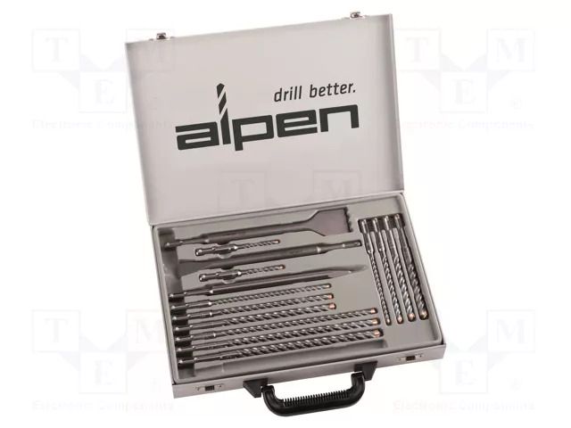 Drill set; for concrete; FORCE X; Kind of holder: SDS-Plus® ALPEN-MAYKESTAG ALP.500216100