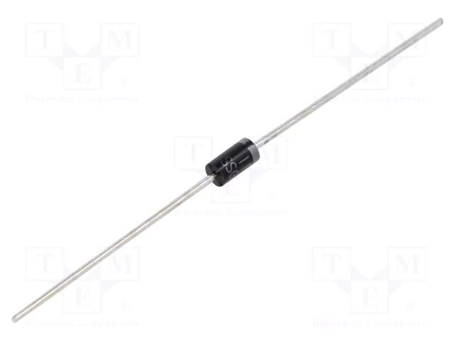 Diode: Schottky rectifying; THT; 100V; 1.1A; DO41; Ufmax: 960mV SMC DIODE SOLUTIONS 11DQ10TA-SMC