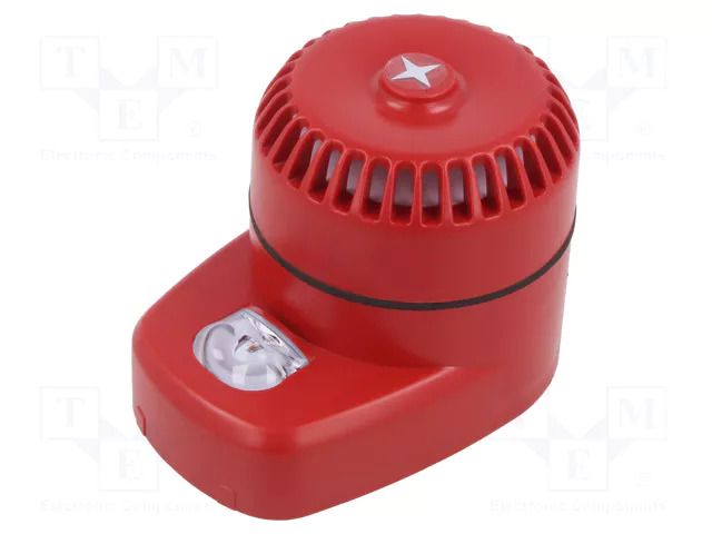 Signaller: lighting-sound; 9÷28VDC; siren,flashing light; LED EATON ELECTRIC ROLP-X/R1/LX-W/RF