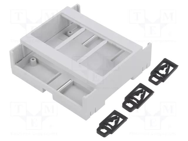 Enclosure: for DIN rail mounting; Y: 89.75mm; X: 89.2mm; Z: 32mm KRADEX ZD3005J-ABS-V0