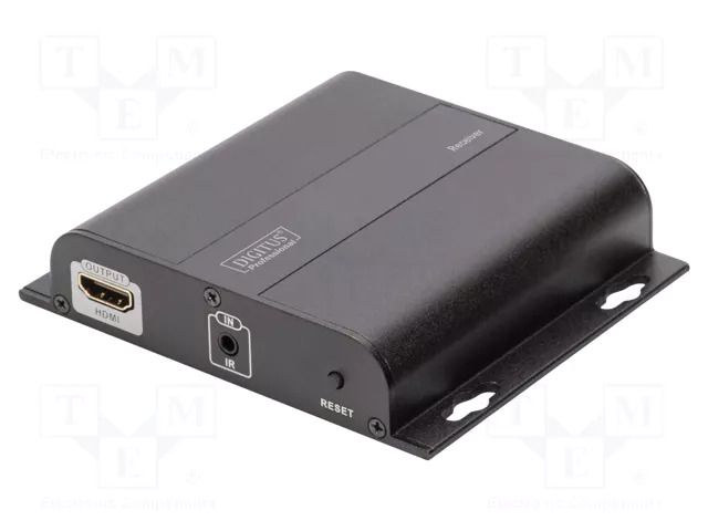 HDMI extender; DC socket,HDMI socket,RJ45 socket; metal; 120m DIGITUS DS-55123