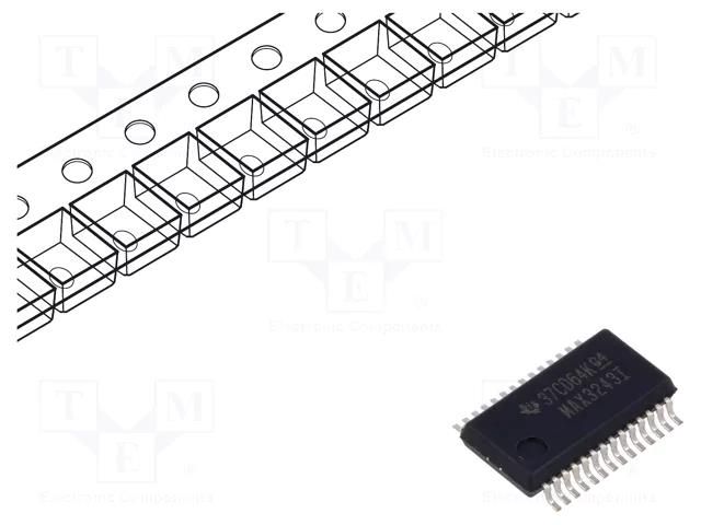 IC: interface; receiver,line driver; RS232; 250kbps; SSOP28; ESD TEXAS INSTRUMENTS MAX3243IDBR