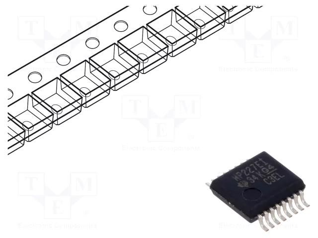 IC: interface; receiver,line driver; RS232; 1000kbps; SSOP16; ESD TEXAS INSTRUMENTS MAX3227EIDBR