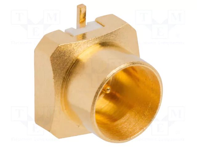 Connector: coaxial; socket; male; SMP; SMT; on PCBs; straight; brass AMPHENOL RF SMP-MSSB-PCS15T