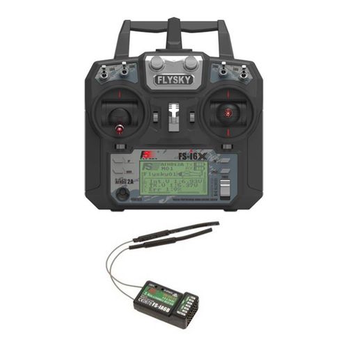 FlySky kit FS-i6X transmitter + iA6B receiver, 10 channels AFHDS 2A., FlySky FS-i6X + FS-i A6B