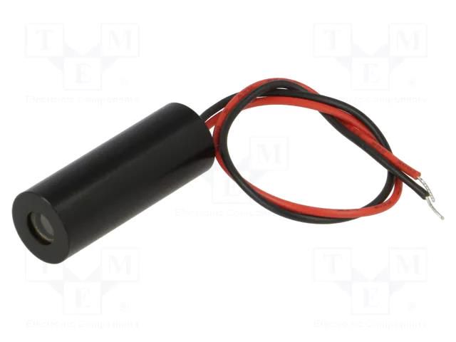 Module: laser; 5mW; red; line; 650nm; 3.7÷5.5VDC; 15÷45mA; 10° PICOTRONIC LE650-5-3-10-12X32