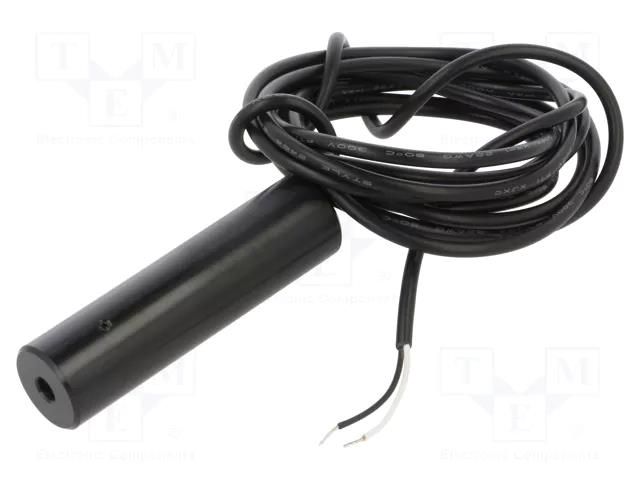 Module: laser; 5mW; red; line; 650nm; 2.7÷3.3VDC; 15÷45mA; 30° PICOTRONIC LE650-5-3F500-30