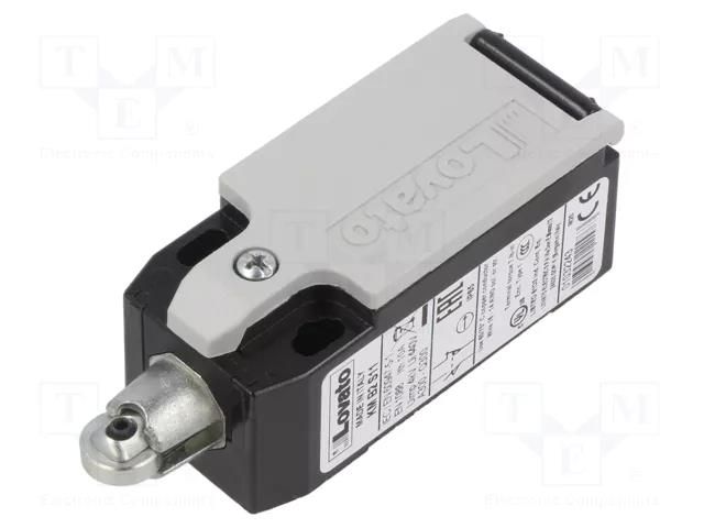 Limit switch; metal roller Ø11mm; NO + NC; 10A; M20; IP65; metal LOVATO ELECTRIC KMB2S11