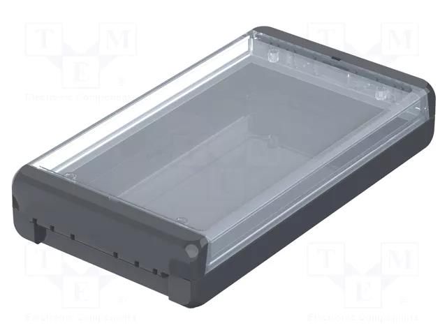 Enclosure: multipurpose; X: 125mm; Y: 231mm; Z: 40mm; BOCUBE; UL94V-0 BOPLA B221304PC-V0-G7024