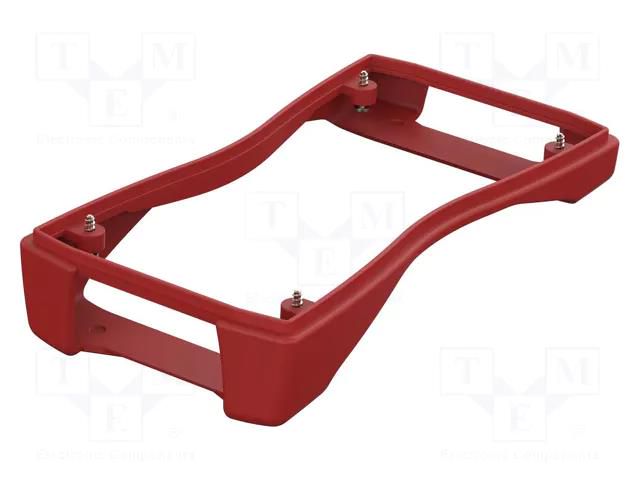 Gasket; elastomer thermoplastic TPE; BOS-Streamline; Colour: red BOPLA BS700DI-3001