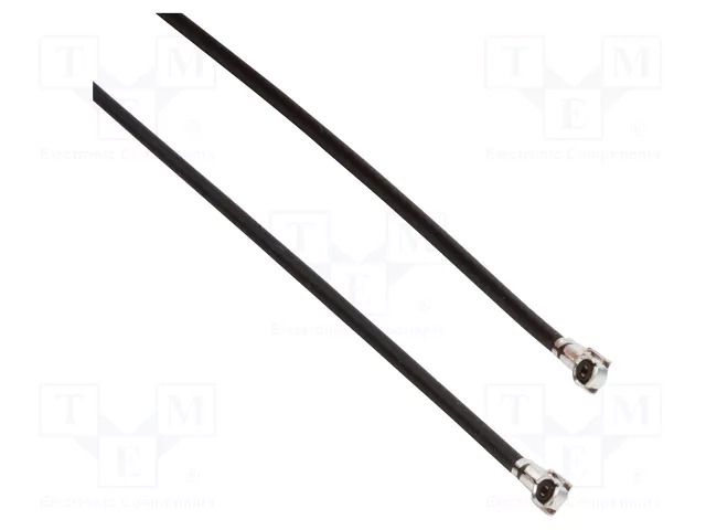 Cable; AMC4 female,both sides; angled; 0.2m AMPHENOL RF A-2PA-113-200B2