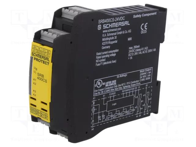 Module: safety relay SCHMERSAL 101176209