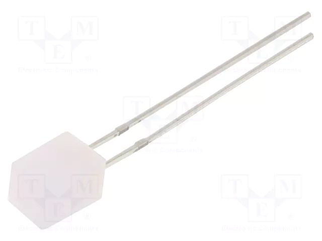 LED; yellow/green; rectangular; 5x5x7mm; bipolar,bicolour; 140° OPTOSUPPLY OSYPP27NE2B