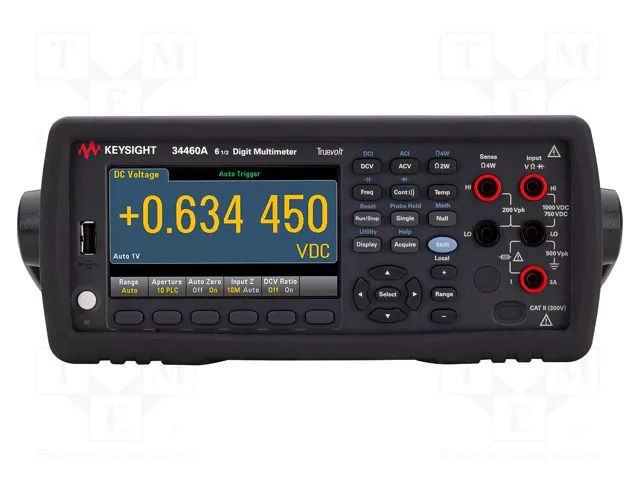 Benchtop multimeter; LCD TFT 4,3"; 6,5 digit (2000000); 480x272 KEYSIGHT 34460A