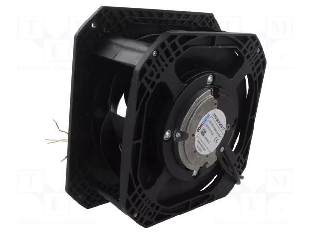 Fan: EC; radial; 230VAC; 226x226x80mm; 755m3/h; ball; 3374rpm; IP54 EBM-PAPST K3G190-RG19-17