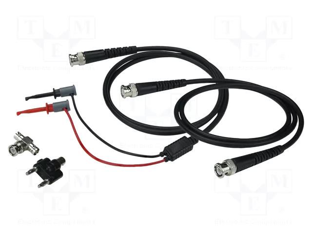 Set of cables and adapters; adapter x2,test leads x2; 50Ω CAL TEST CT3733