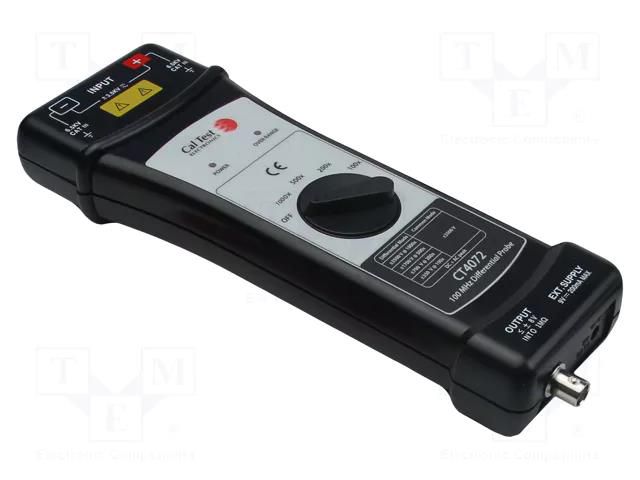 Probe: for oscilloscope; differential; 100MHz; In.imp: 8MΩ,16MΩ CAL TEST CT4072