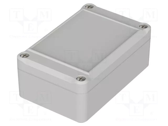 Enclosure: multipurpose; X: 64mm; Y: 98mm; Z: 38mm; EUROMAS II; grey BOPLA EM208F