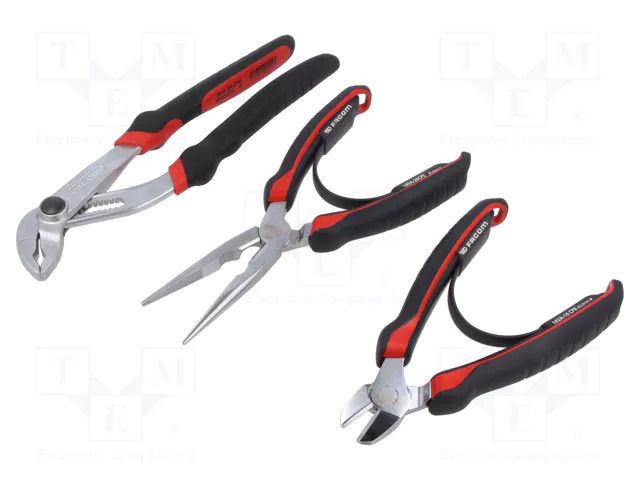 Kit: pliers; 3pcs. FACOM FACOM-CPE.A3