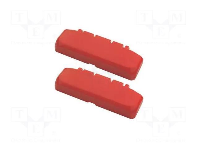 Hinge; ABS; BOCUBE; red; 2pcs. BOPLA BSC17-ABS-3000