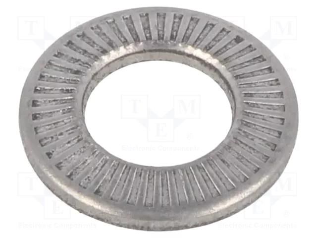 Washer; internally serrated; M10; D=20mm; h=2.6mm; BN 21206 BOSSARD B10/BN21206