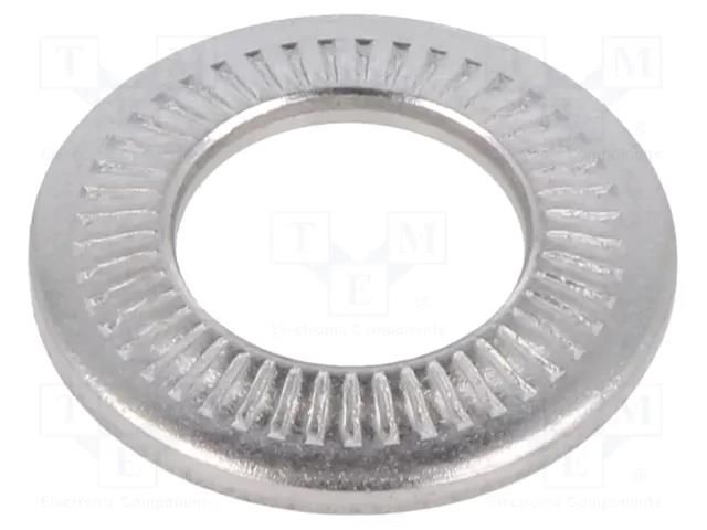 Washer; internally serrated; M12; D=24mm; h=2.9mm; BN 21206 BOSSARD B12/BN21206