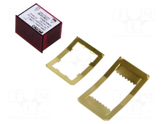 Voltmeter; digital,mounting; on panel; LED; 3,5 digit; 5VDC; ±2% Murata Power Solutions DMS-20PC-1-FM-C