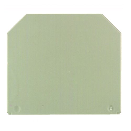 End and partition plate for terminals, End plate, 56 mm x 1.5 mm, dark beige Weidmuller 1050100000 04008190079901