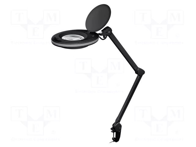 Desk magnifier; with backlight; 3dpt; Ø127mm; Illumination: LED GOOBAY GOOBAY-65575