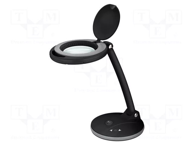 Desk magnifier; with backlight; 3dpt; Ø100mm; Illumination: LED GOOBAY GOOBAY-65576