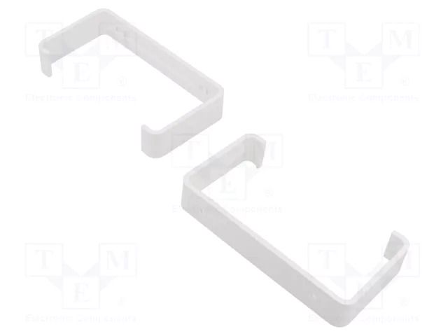 Holder for flat ducts; ABS; white; 110x55mm DOSPEL S.A. 007-0238